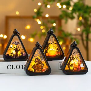 Halloween Decorations Portable Pumpkin Lanterns Halloween Gifts Halloween Desktop Ornaments Layout Props