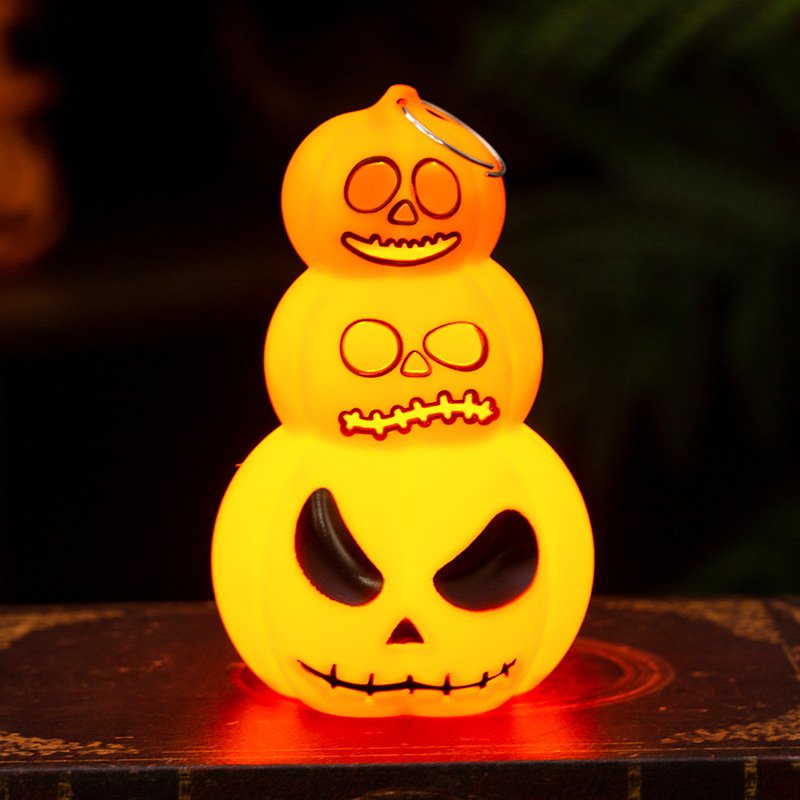 Halloween Pumpkin Lantern Portable Halloween Pumpkin Pile Ornaments Halloween Decorations Pendant Party Props